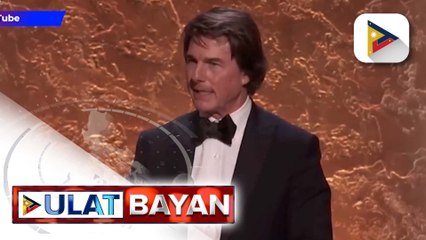 Tom Cruise, natanggap ang kanyang unang Oscar award | ulat ni Ice Martinez