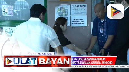 Dating Rep. Zaldy Co, Sunwest Construction Corp., at ilang opisyal ng DPWH lV-B, kinasuhan na sa Sandiganbayan | ulat ni Isaiah Mirafuentes