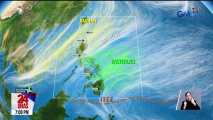 Apat na na weather system, magpapa-ulan sa iba't ibang bahagi ng bansa | 24 Oras