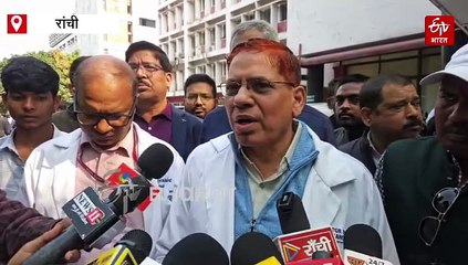 स्वास्थ्य मंत्री ने रिम्स ओपीडी में मरीजों का किया इलाज, प्राइवेट प्रैक्टिस करने वालों को चेताया, कहा- जल्द भरे जाएंगे रिक्त पद