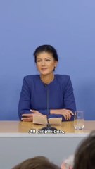 Sahra Wagenknecht 🤝 BSW – Natürlich bleibt sie dabei!