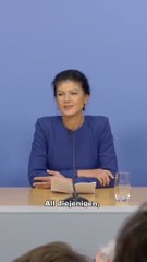 Sahra Wagenknecht 🤝 BSW – Natürlich bleibt sie dabei!