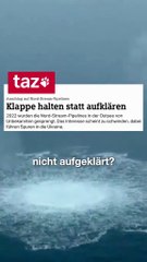 Anschlag auf Nord Stream 2 ungeklärt #BSW