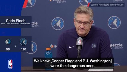 Finch impressed by Mavs' rookie Flagg