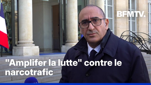 Réunion de crise sur le narcotrafic à l'Élysée: le point presse de Laurent Nuñez en intégralité