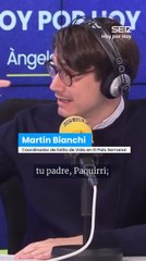 Martín Bianchi alucina con el gran enfado de Cayetano Rivera