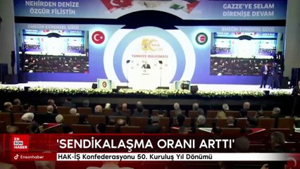 Vedat Işıkhan: Çalışanın hayatını güçlendirmeye emeğinin hakkını korumaya kararlıyız