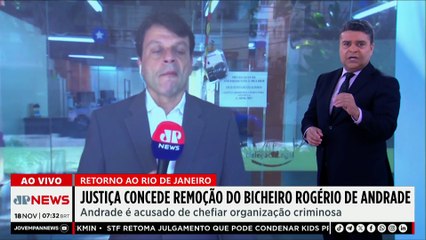 Justiça autoriza retorno de Rogério de Andrade a prisão no Rio de Janeiro