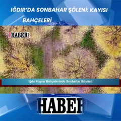 Iğdır Kayısı Bahçelerinde Sonbahar Güzelliği