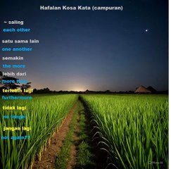 hafalan kosa kata ungkapan bahasa inggris bagian 1 (campuran)