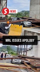 ECRL construction works halted at MRR2 after scaffolding collapse