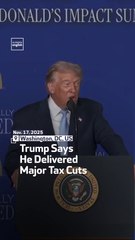 Trump Says He Delivered Major Tax Cuts