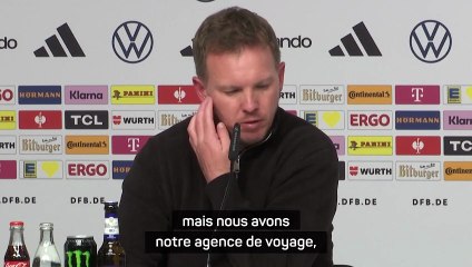 Nagelsmann : "J'attends avec impatience cette Coupe du monde"