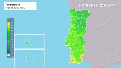 Ar polar em pleno: Portugal Continental enfrenta o dia mais frio da semana