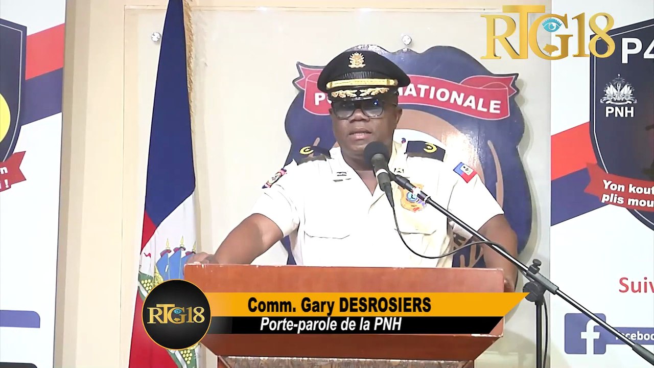 Comm. Gary DESROSIERS di se la polis ki pran de...