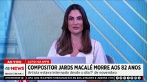 Jards Macalé morre aos 82 anos no RJ