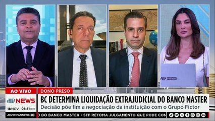 Qual futuro do Banco Master após prisão de Daniel Vorcaro? Ghani, Beraldo e Trindade analisam