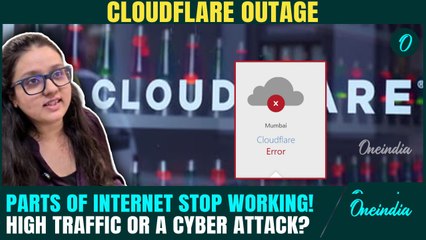 Cloudflare Outage BREAKING: X, ChatGPT, Spotify HIT in Massive Internet Outage | What is Cloudflare?