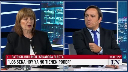 Dardos de Patricia Bullrich contra la vicepresidenta Victoria Villarruel