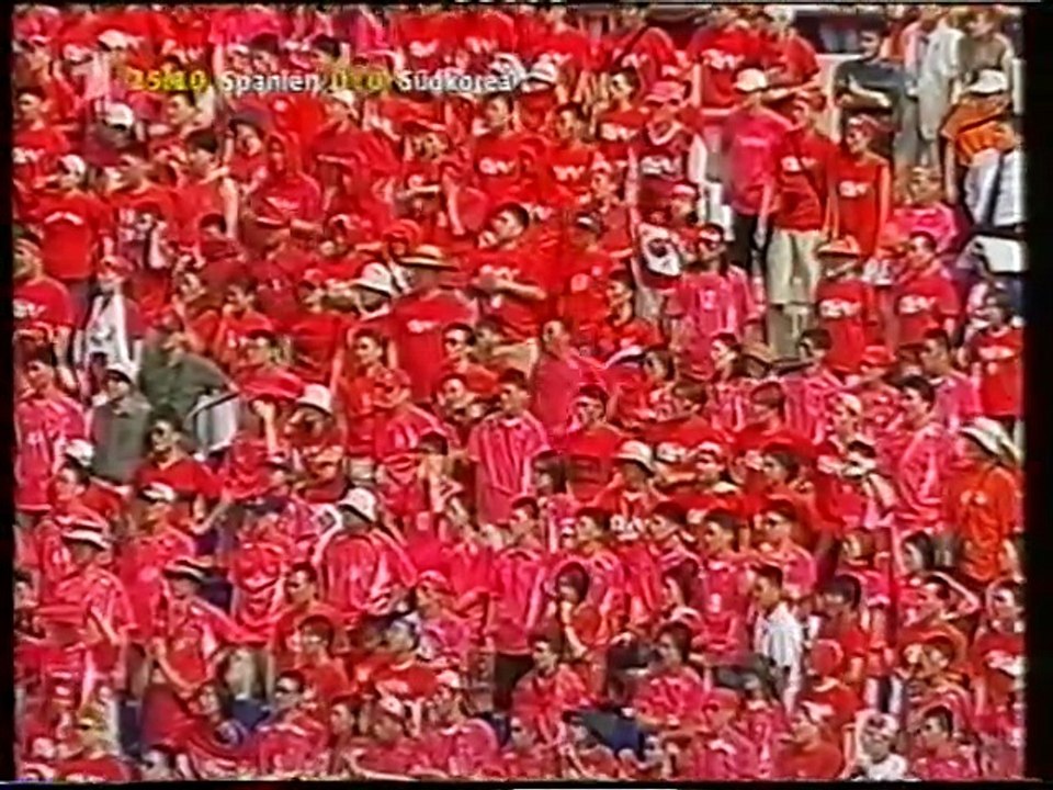 2002 FIFA World Cup - Spain v. South Korea (Quarter-finals) Part I/II