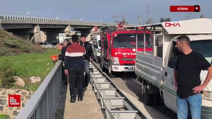 Edirne'de Haber alınamıyordu dere yatağında cansız bedeni bulundu