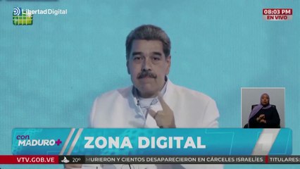 Maduro se humilla ante Trump rogando en inglés: "Peace, never war"