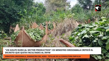Ex ministro Oriozabala criticó el decreto que quita facultades al INYM.mp4