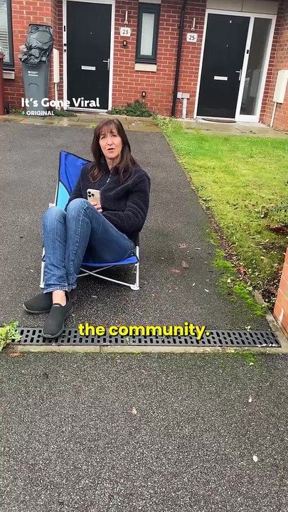 He confronted this Karen for spying on his kids!