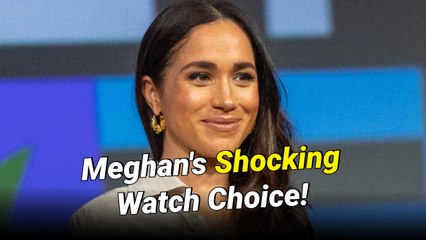 Fans Slam Meghan Markle for Allegedly Wearing Princess Diana’s Cartier Watch On Set