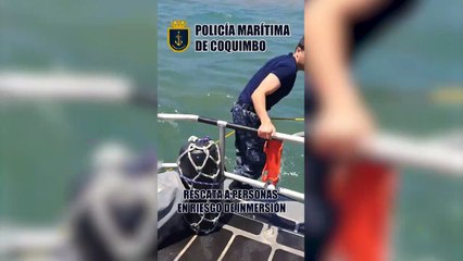 Rescataron a cuatro sanjuaninos que se habían ahogado en Playa La Serena, Chile, mientras buscan a uno desaparecido