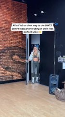 Alix & Val on Their Way to the 'DWTS' Semi-Finals After Locking in Their First Perfect Score