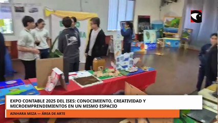 Expo Contable ISES 2025: conocimiento, creatividad y microemprendimientos en un mismo espacio