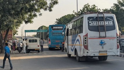 प्रतिबंधित समय और क्षेत्रों में दौड़ रहीं मौत की रफ्तार, नागौर की सडक़ों पर खतरा बढ़ा