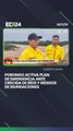 Porongo activa plan de emergencia ante crecida de ríos y riesgos de inundaciones