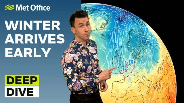 Deep Dive 18/11/2025 – Where will it snow? – Met Office weekly weather forecast UK