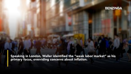 Fed's Waller Backs Rate Cut In December Amid Weakening Labor Market- 'Not Worried About Inflation Accelerating'