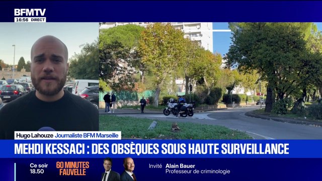 Les obsèques de Mehdi Kessaci à Marseille se déroulent sous haute surveillance