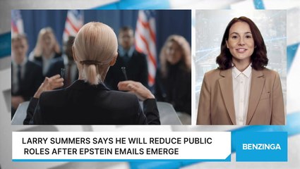 Larry Summers Says He Will Reduce Public Roles After Epstein Emails Emerge