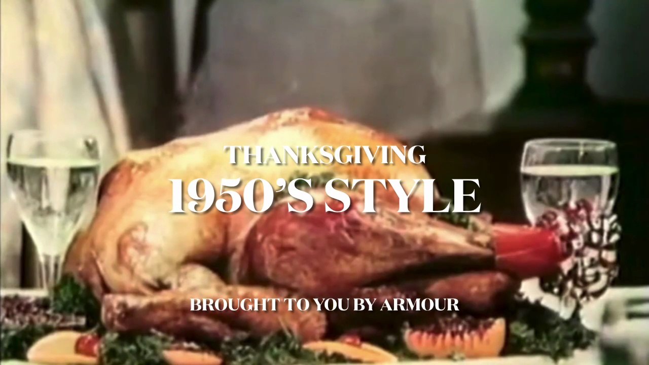 Thanksgiving, 1950’s Style