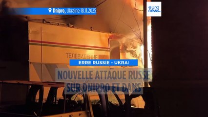 Moscou lance une nouvelle série de frappes sur plusieurs villes ukrainiennes