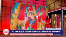 Fátima Bosch presenta su traje inspirado en Xochiquétzal | DPC con Paola Rojas