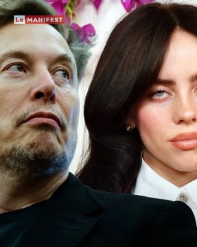 Le Manifest - 🚨🎤 Billie Eilish clashe Elon Musk🔥 La chanteuse dénonce la fortune du patron de Tesla, le traitant de « pathetic coward ». Musk lui aurait répondu avec une pique sarcastique sur X. Le clash pop vs tech fait déjà trembler les réseaux. 🚀💥