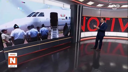 RODRIGO PAZ LLEGA A SANTA CRUZ PARA DIRIGIRSE A SAMAIPATA TRAS EL DESASTRE DE LAS RIADAS