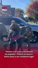 😔 Un padre latino fue detenido en #Chicago pese a pedir que lo acompañaran a su casa para mostrar su documentación legal. Su arresto ha desatado fuerte debate sobre discr1minación y abus0 policial.