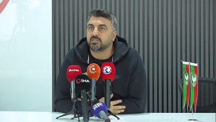 Amedspor'da Sinan Kaloğlu: Süper Lig'e çıkmak istiyoruz
