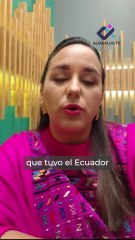 La ecuatoriana Gabriela Rivadeneira analiza la histórica jornada política en Ecuador