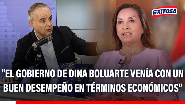 Jorge Montero: El gobierno de Dina Boluarte venía con un buen desempeño en términos económicos y de inversión