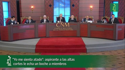 “Yo me siento atado”: aspirante a las altas cortes le echa un boche a miembros