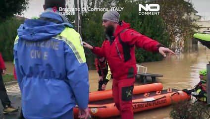 سیل‌های شدید و رانش زمین در شمال ایتالیا؛ تلفات و تخلیه‌ها