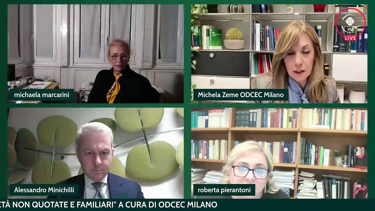 GOVERNANCE TALKS. L'AUTODISCIPLINA NELLE SOCIETÀ NON QUOTATE E FAMILIARI